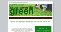 Desktop Screenshot of crownovergreen.com