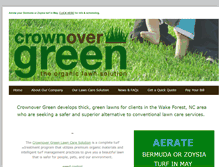 Tablet Screenshot of crownovergreen.com